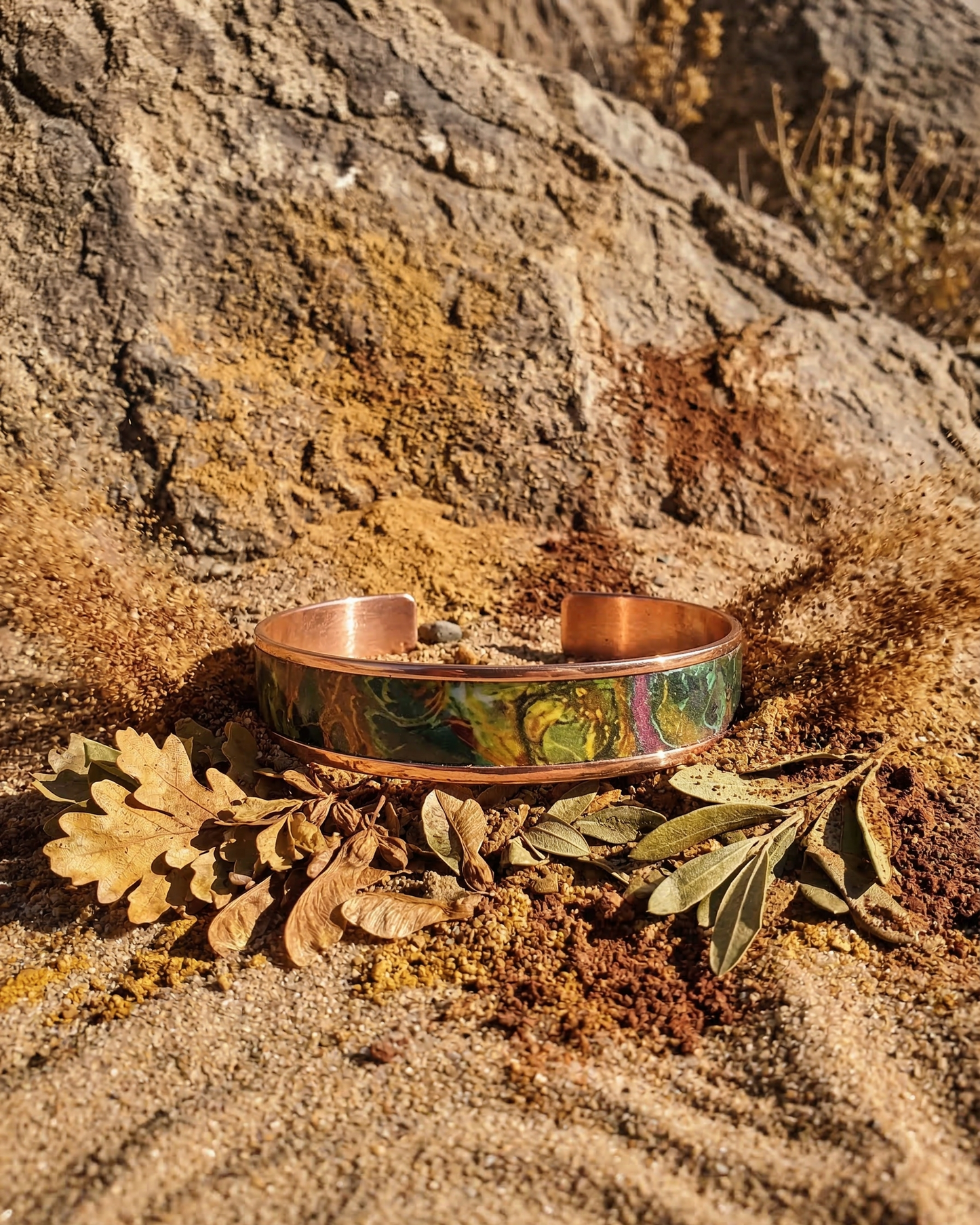 Bakır Bileklik - Bilek Sanatı