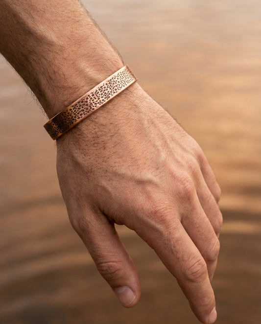 Bakır Bileklik - Küçük Benekli