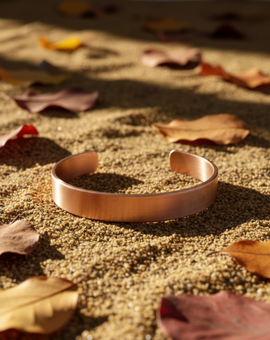 Bakır Bileklik - Yalın