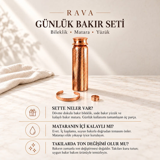 Matara - Bileklik - Yüzük Set