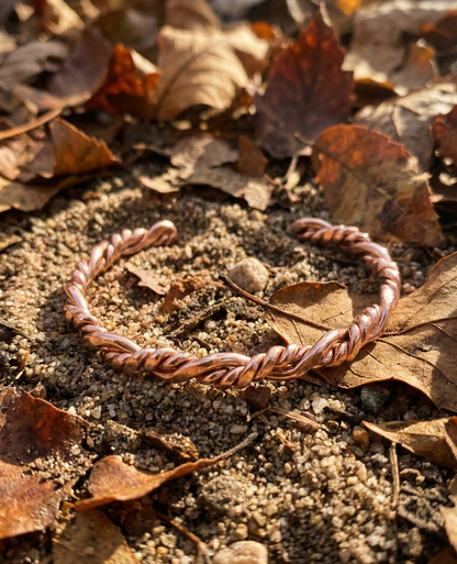 Bakır Bileklik - Burgu