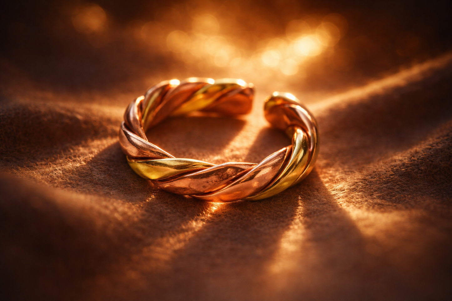 Bakır Yüzük - Harman