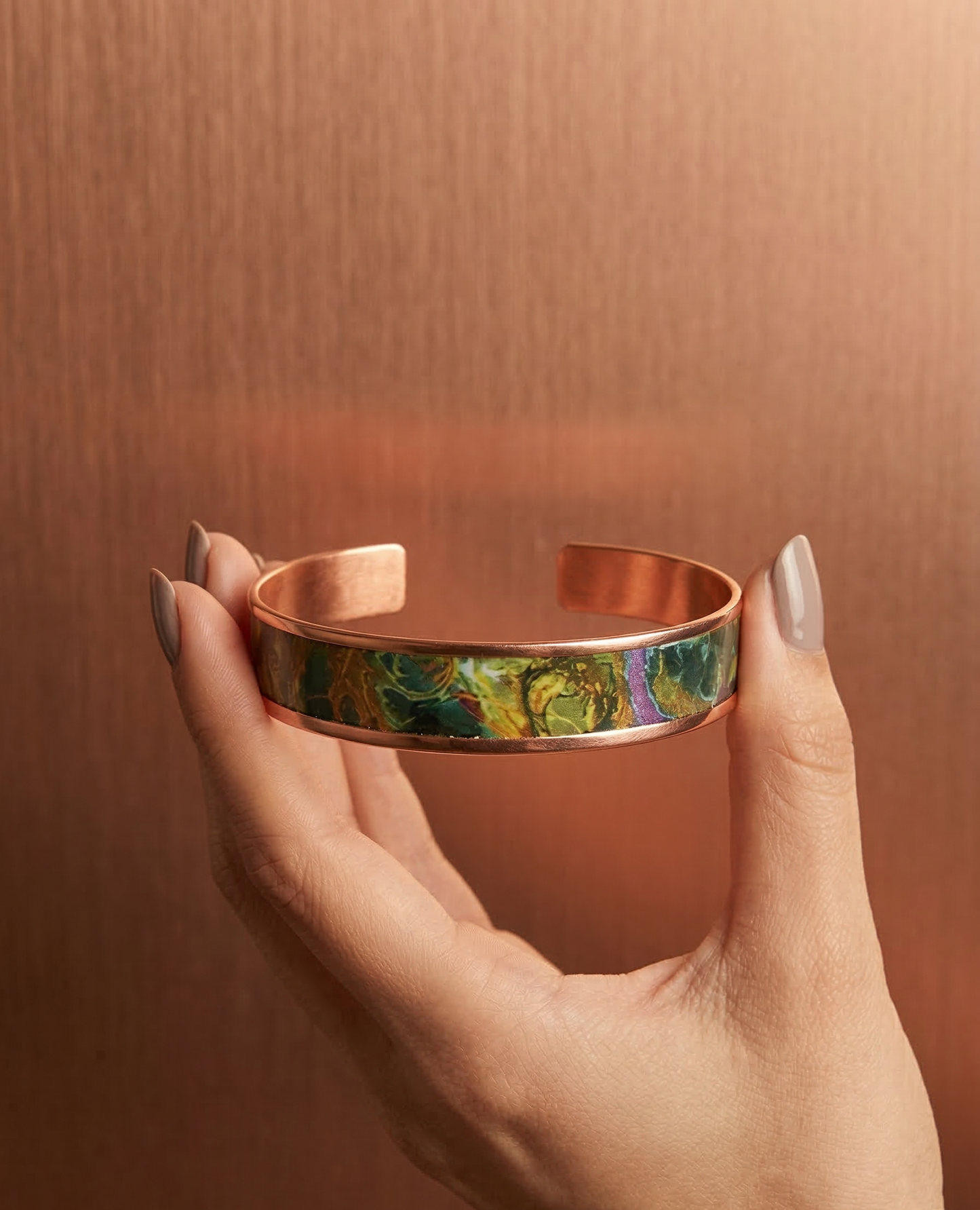 Bakır Bileklik - Bilek Sanatı