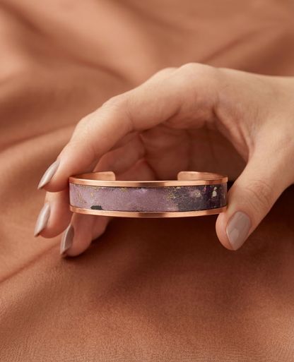 Bakır Bileklik - Mor Nebula