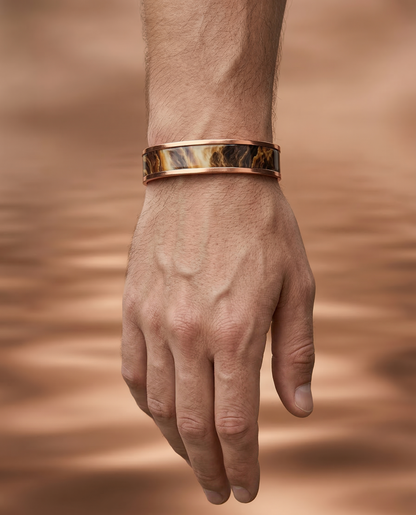 Bakır Bileklik - Kongur Damlası