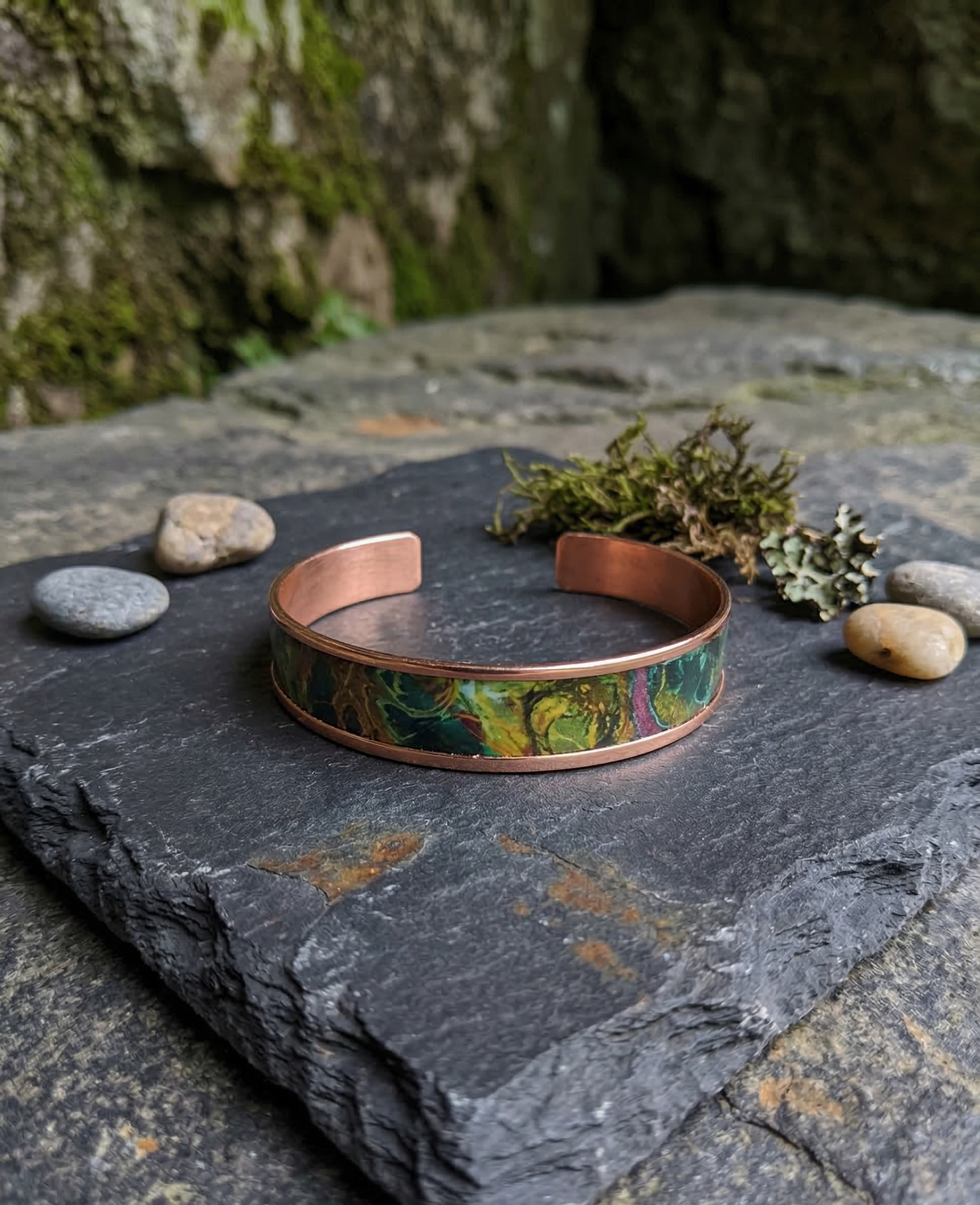 Bakır Bileklik - Bilek Sanatı