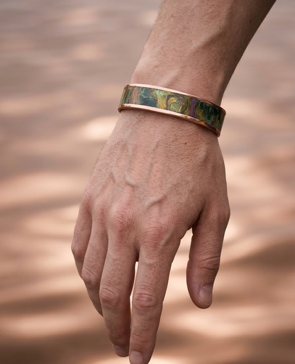 Bakır Bileklik - Bilek Sanatı