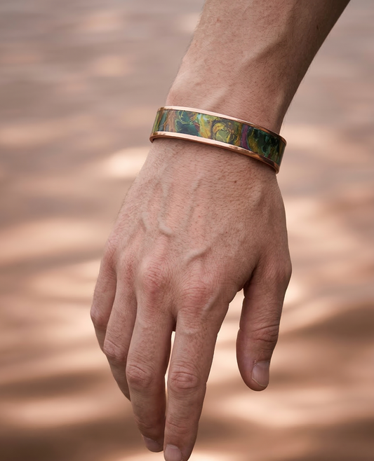 Bakır Bileklik - Bilek Sanatı