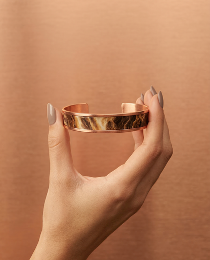 Bakır Bileklik - Kongur Damlası