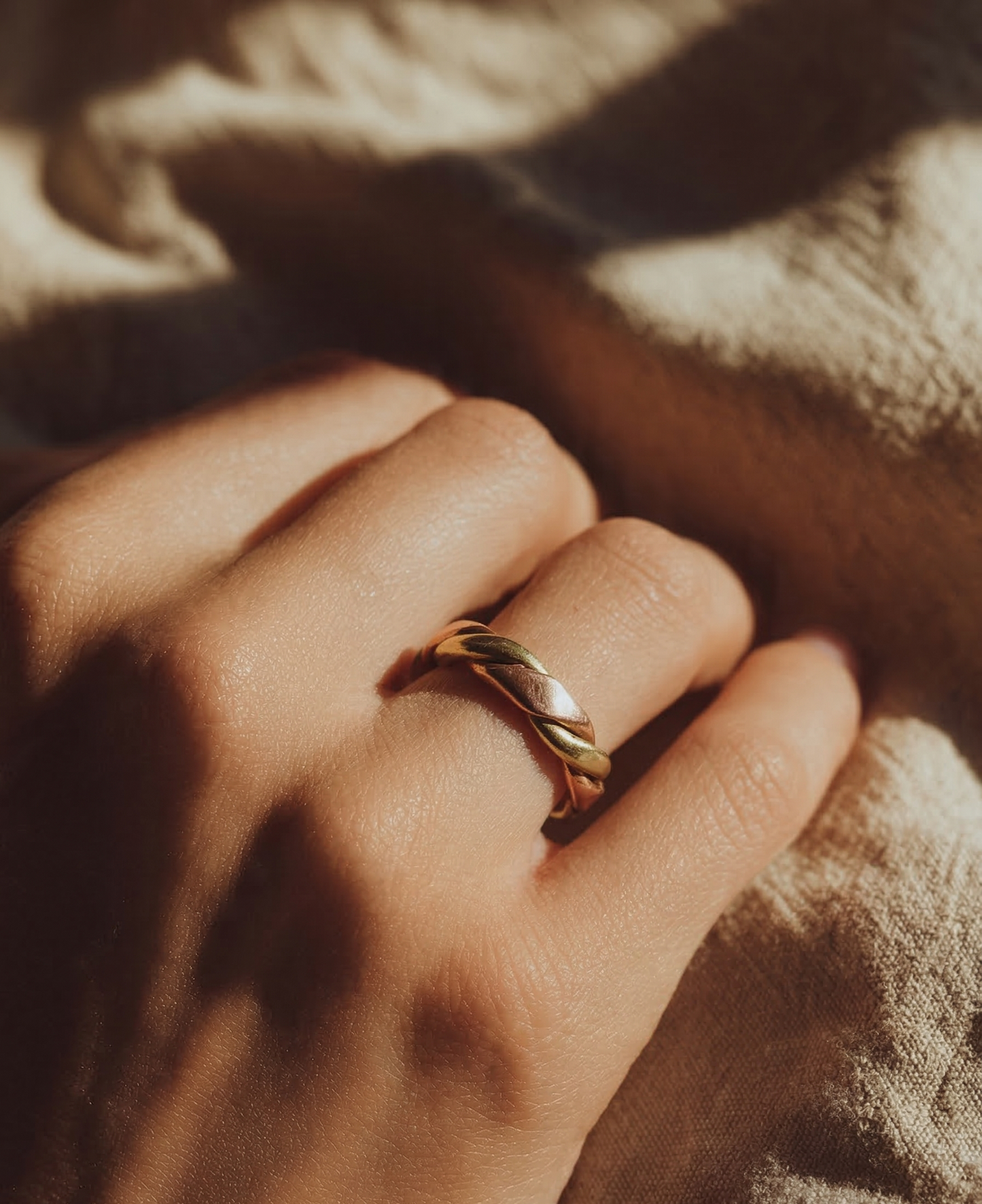 Bakır Yüzük - Harman