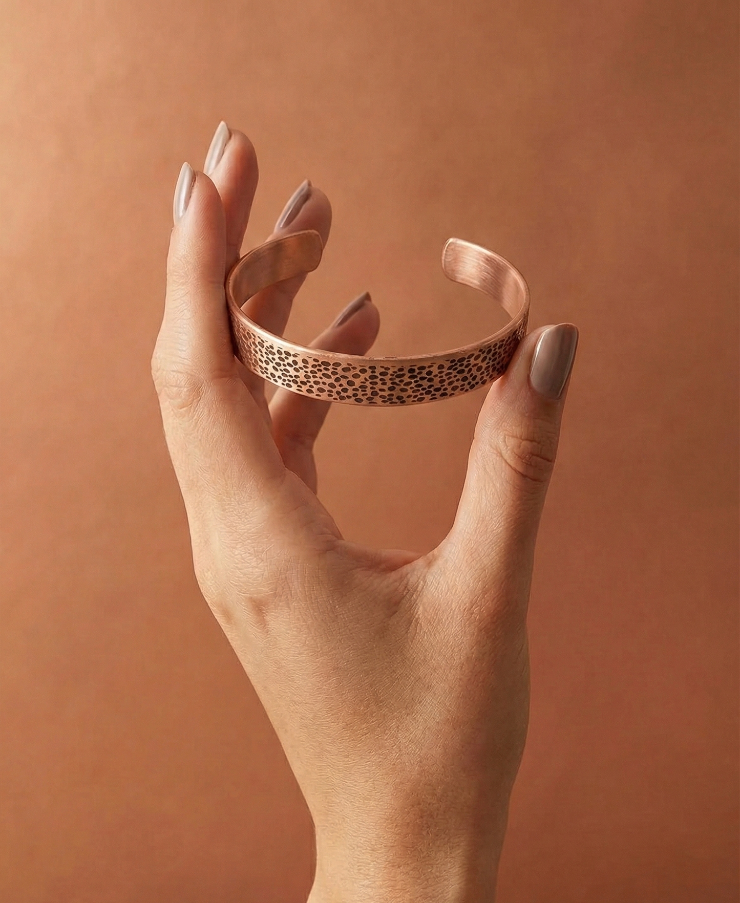 Bakır Bileklik - Küçük Benekli