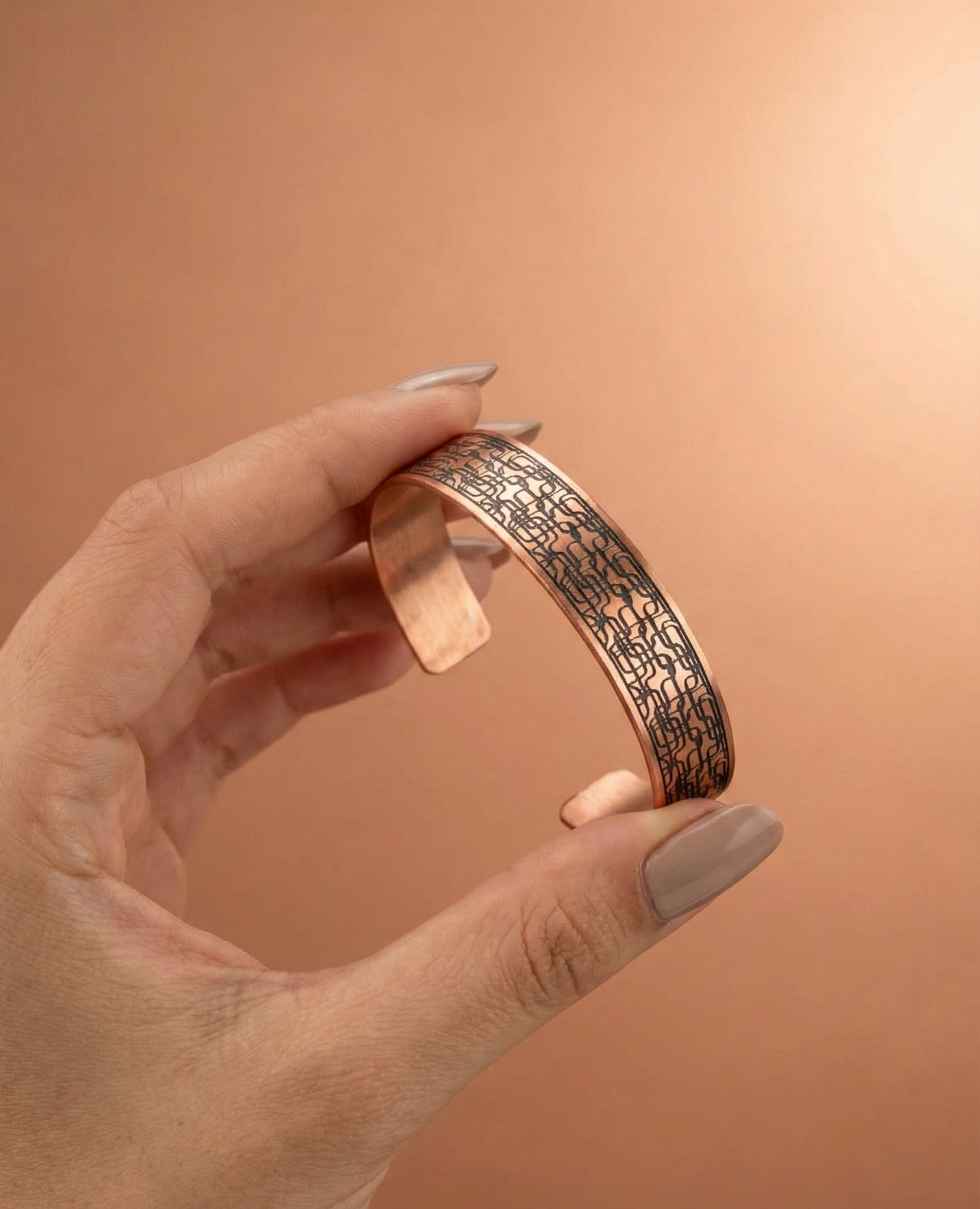 Bakır Bileklik - Nişan