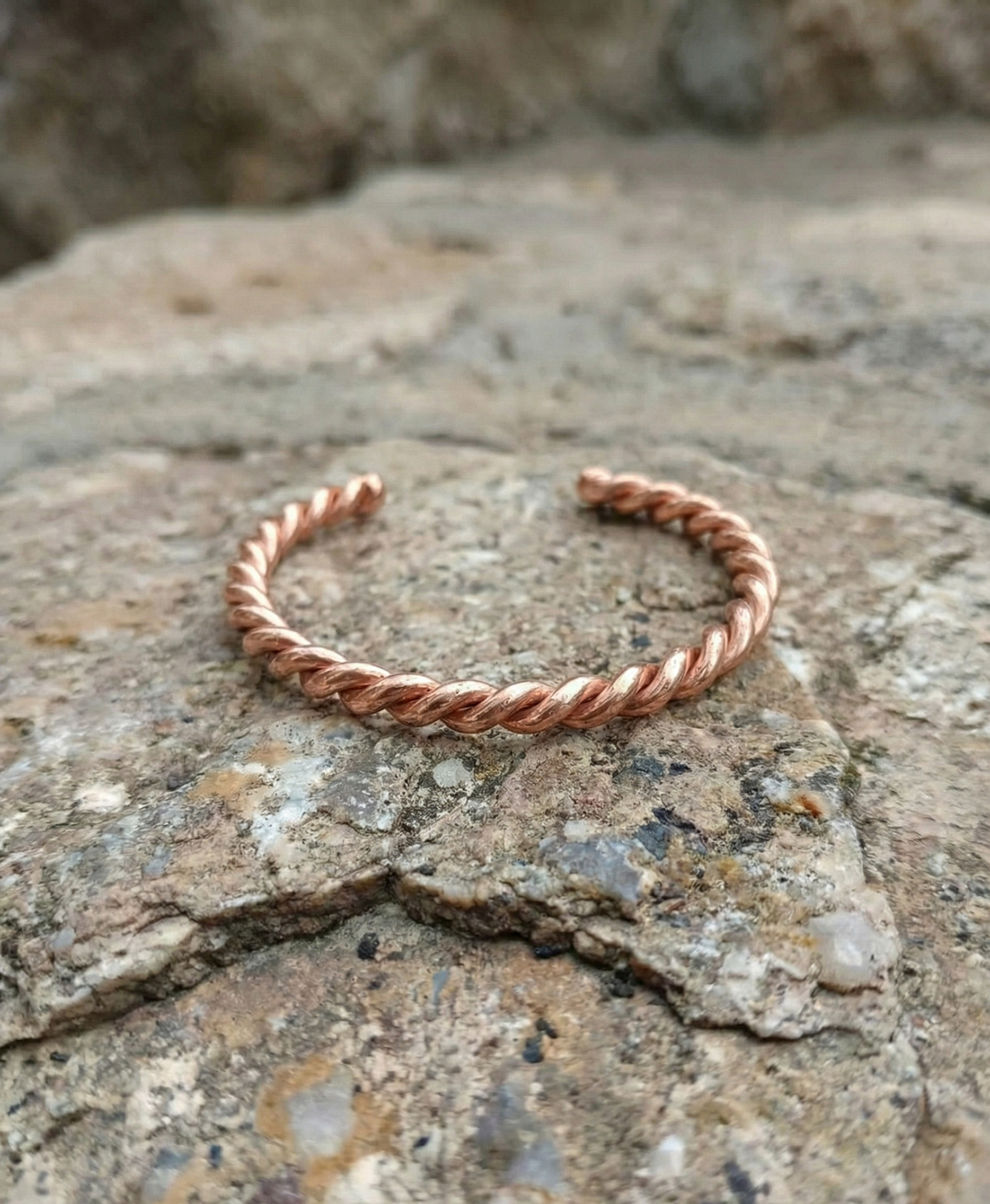 Bakır Bileklik - Sarmal