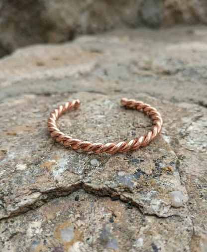 Bakır Bileklik - Sarmal