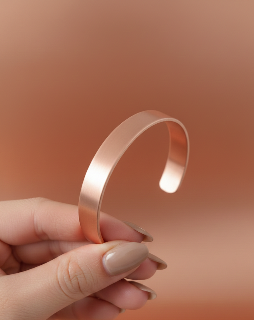 Bakır Bileklik - Yalın